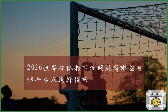 2026世界杯体彩下注网站有哪些可信平台及选择技巧