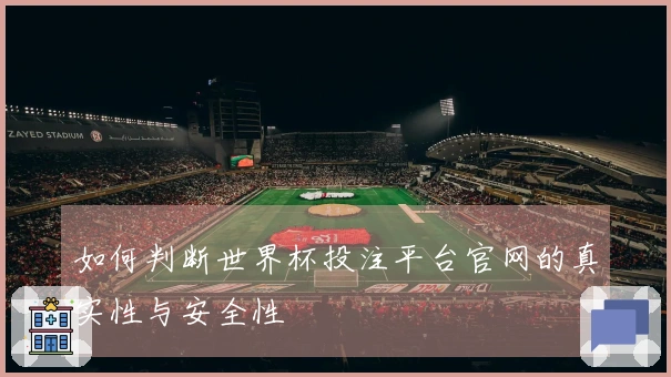 如何判断世界杯投注平台官网的真实性与安全性