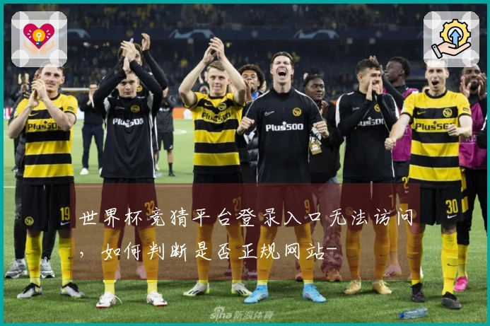 世界杯竞猜平台登录入口无法访问，如何判断是否正规网站-